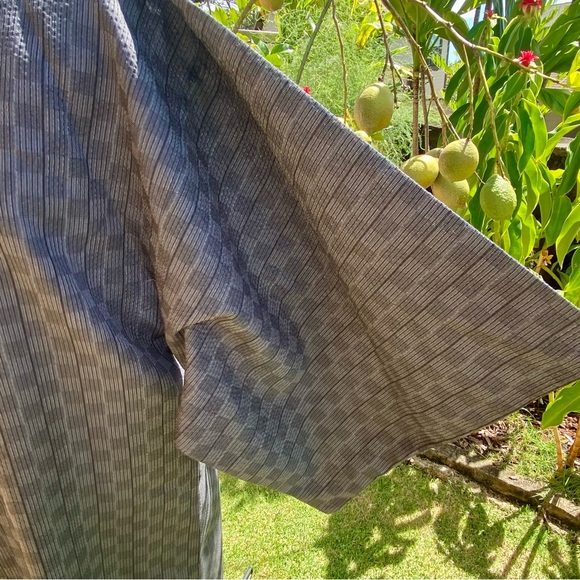 NEW Men’s Kimono Robe Yukata Long Sandals Belt and Pouch Bag - Picture 12 of 17